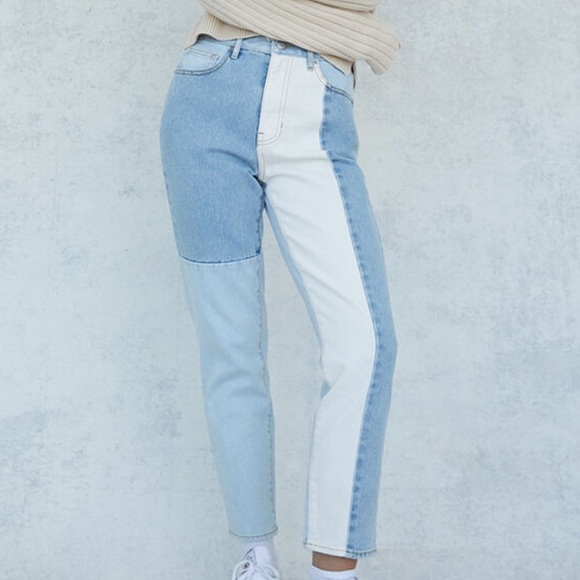PacSun Denim - PacSun tri color mom jeans